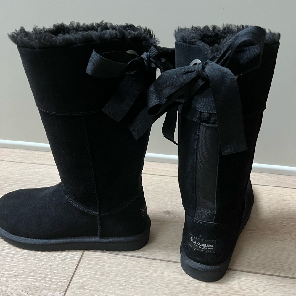 Koolaburra Women's Black Suede Boots